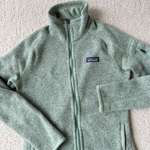 Patagonia Better Sweater Fleece Jacket XS Green Full Zip Pockets Gorpcore $139